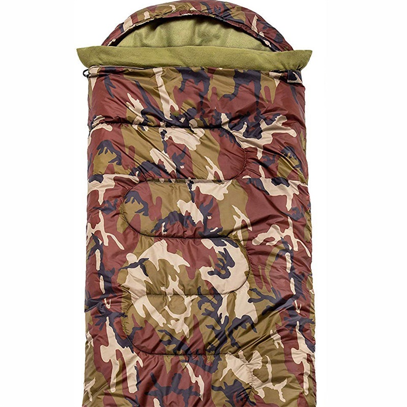 Military Style Camouflage Outdoor Camping Sleeping Bag Zennison Outdoor