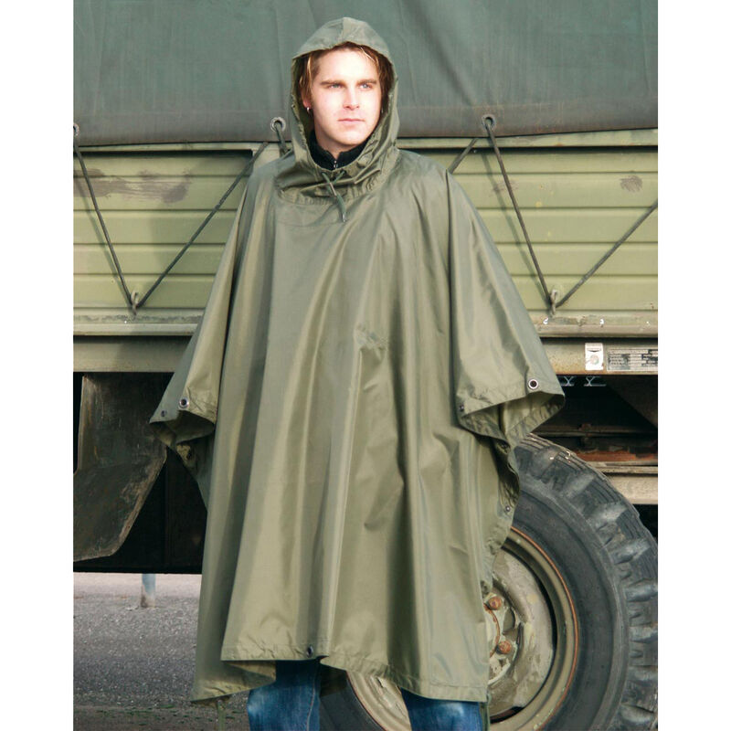 military poncho