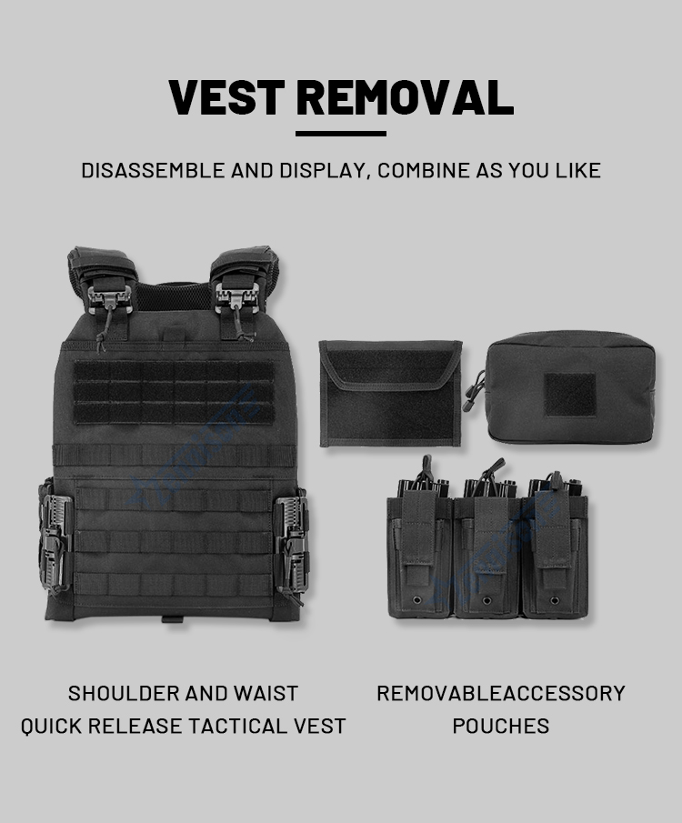 Black Carrier Vest