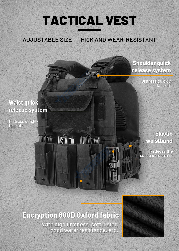 Black Carrier Vest