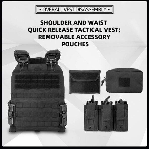 black plate carrier nylon
