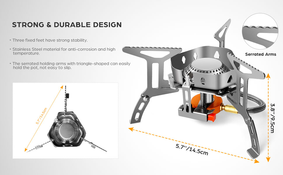 Camping Backpacking Stove details