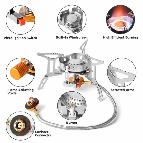 Camping Cook Mini Butane Gas Stove