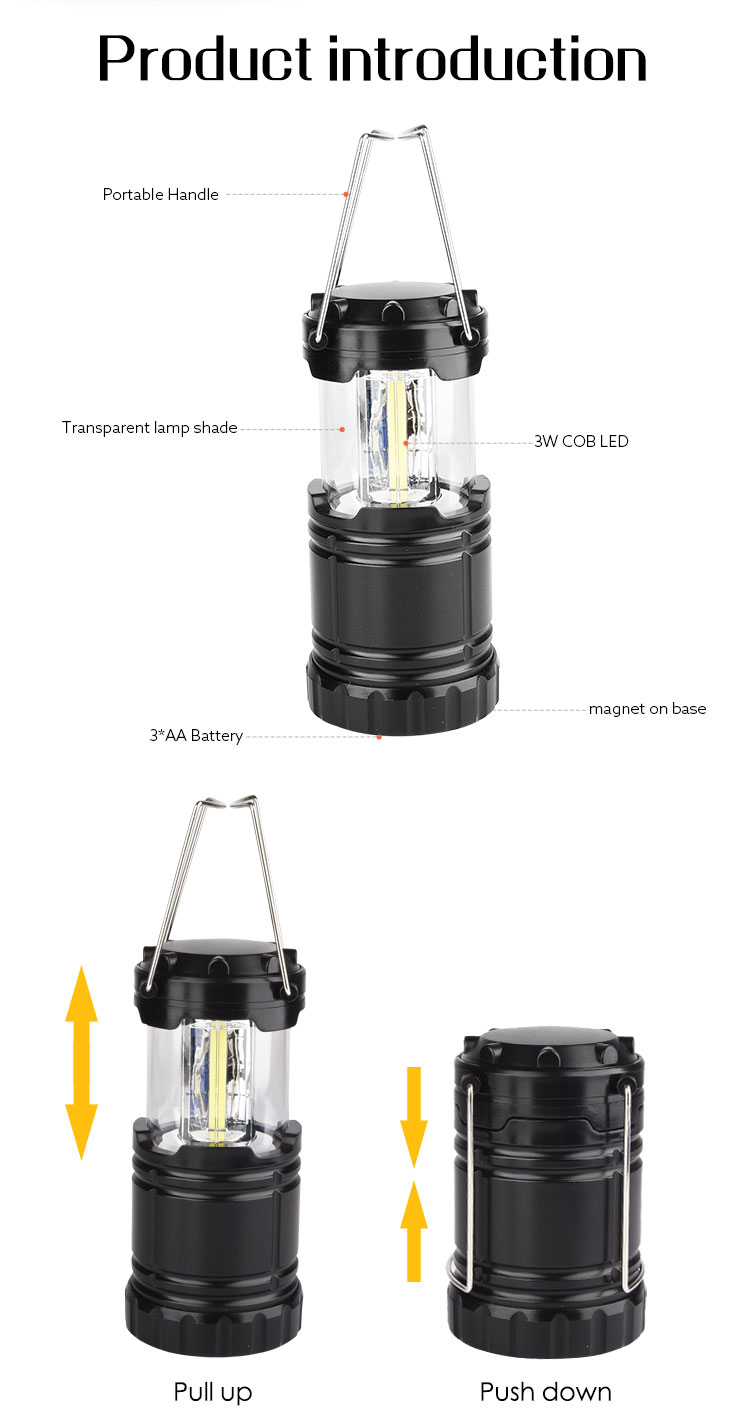 camping led lamps detail