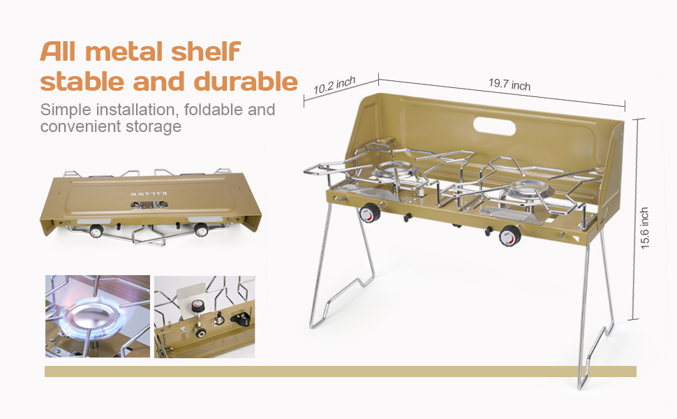 camping stove barbecue details 2