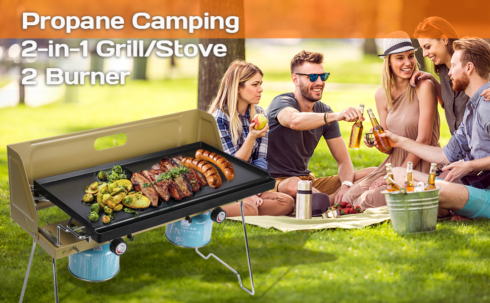 camping stove barbecue details 6