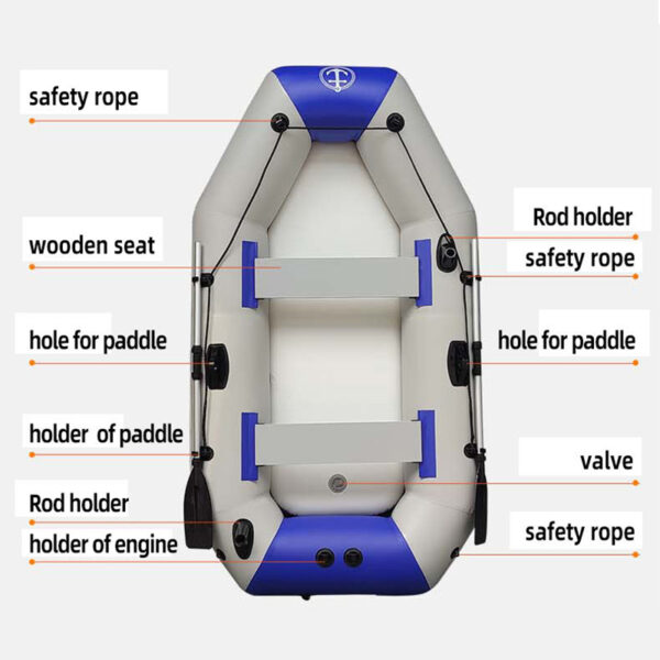 rubber boat small fishing boat inflatable