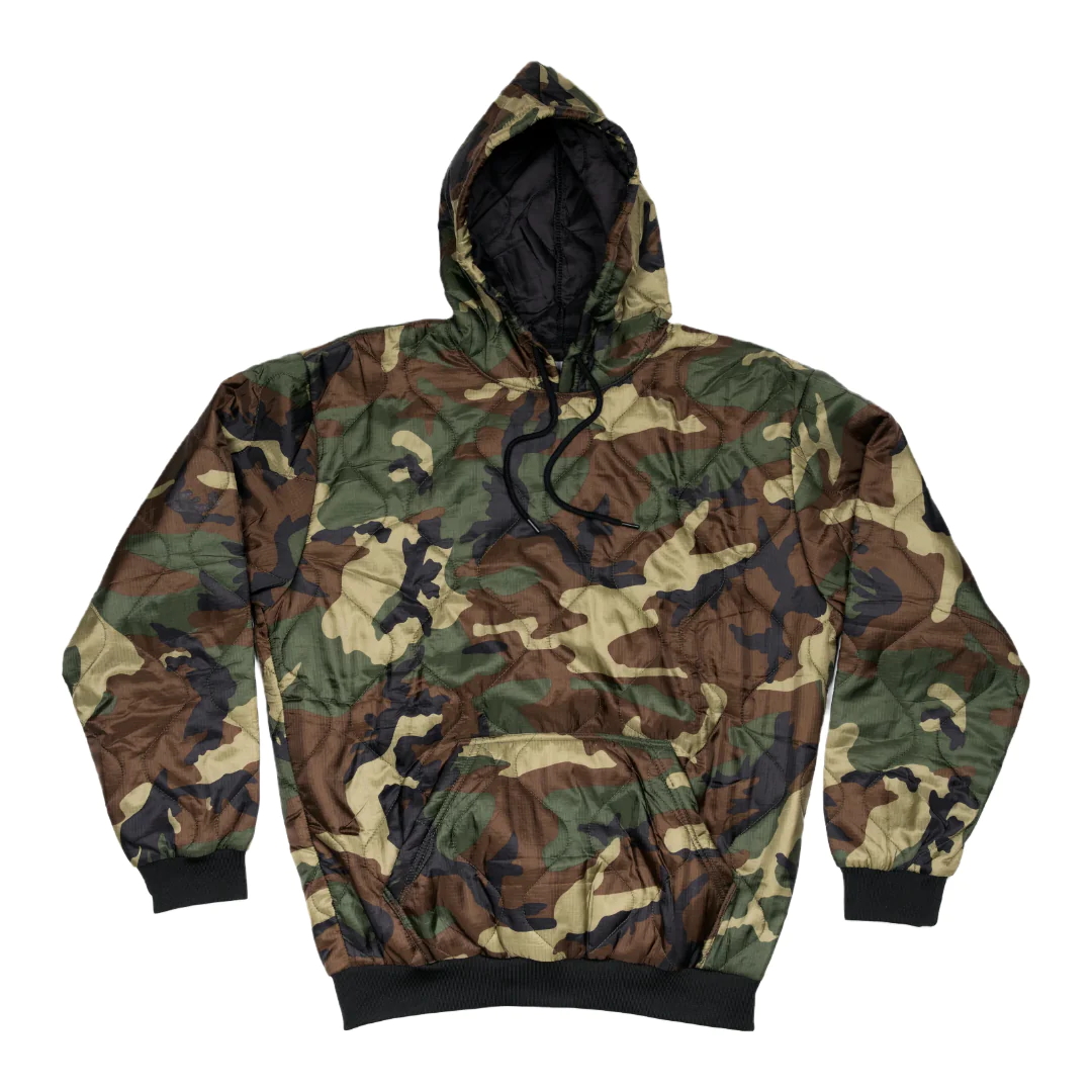 woodland woobie hoodie camo