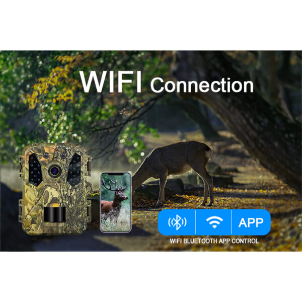 1080P 24MP Wildlife Mini Wifi Hunting Trail Camera
