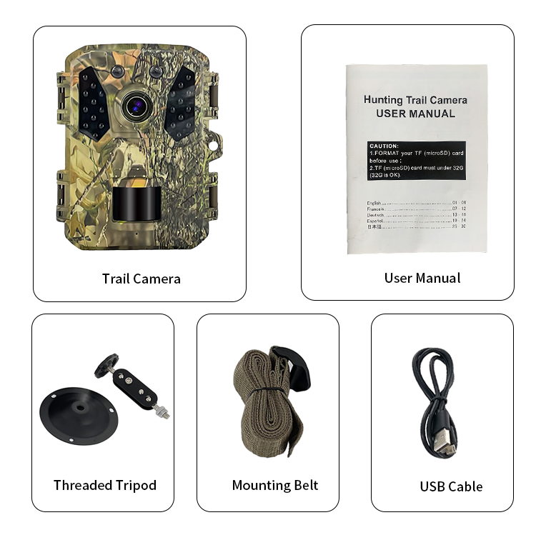 1080P 24MP Wildlife Mini Wifi Hunting Trail Camera