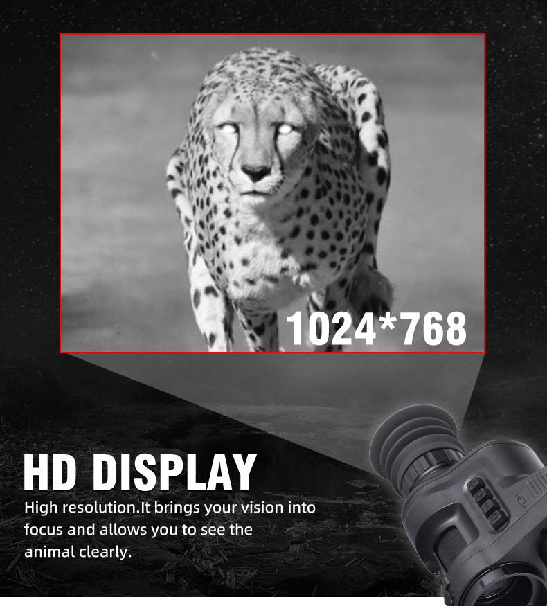 DIGITAL night vision scope OLED 1024 Detail