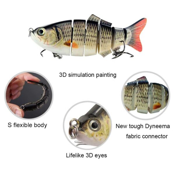 Fish Lures Factory Multi Jointed Fishing Lures