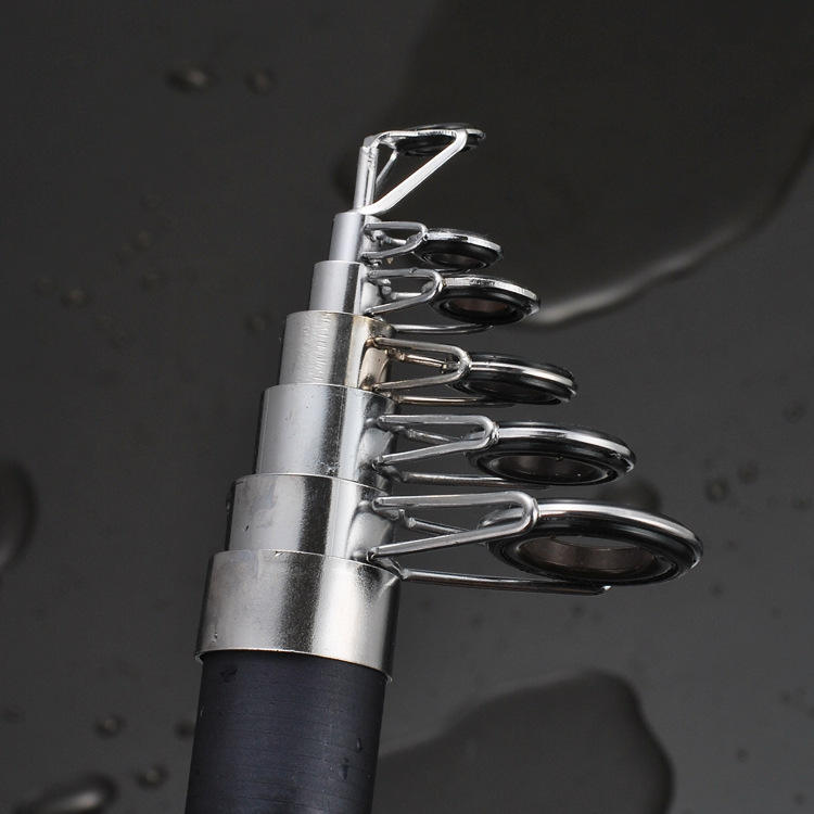 Handle Surf Casting Telescopic Fishing Rod Detail