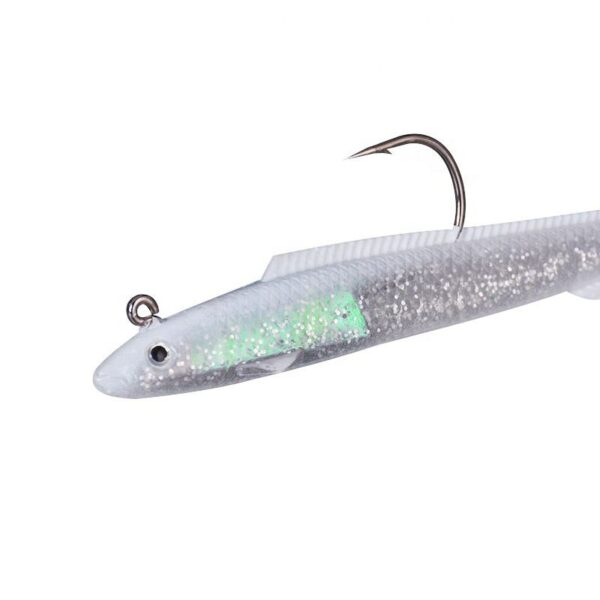 Lead Jig Head Eel Sandeel Soft Fishing Lure