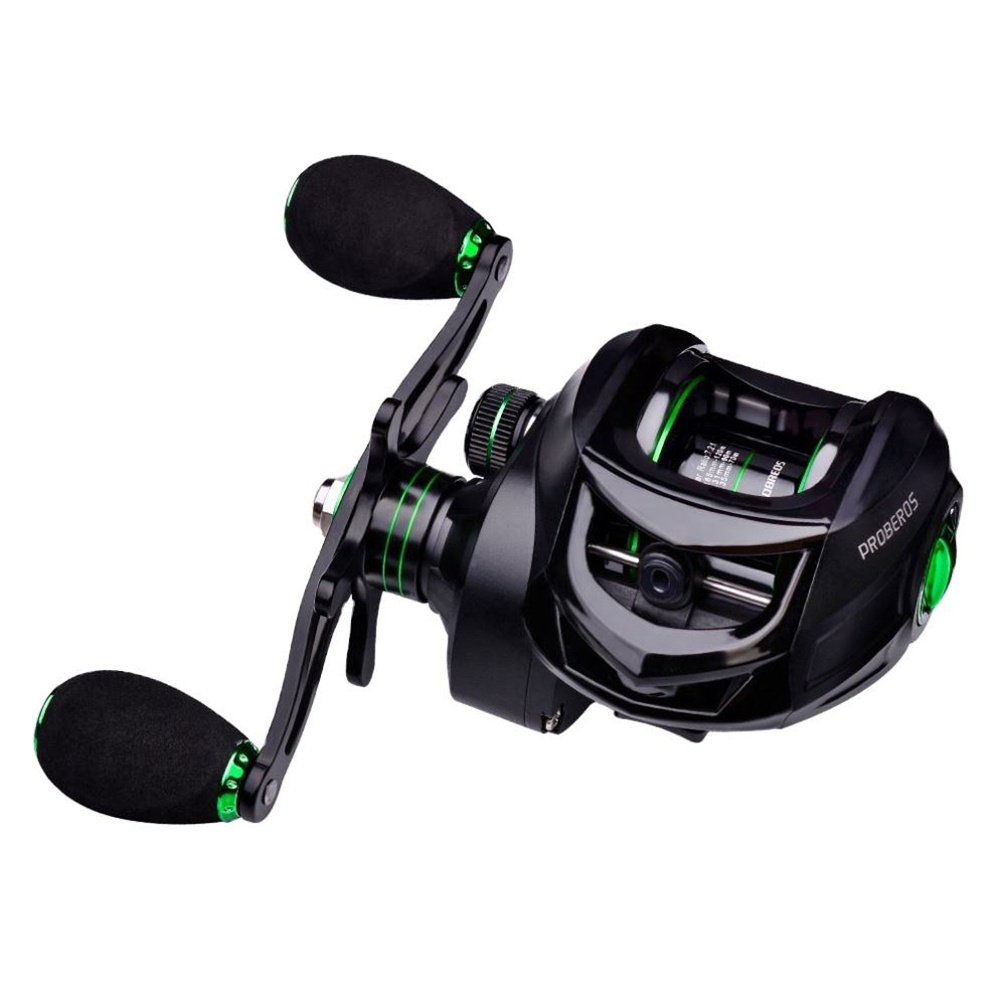 Magnetic Brake System Baitcaster Fishing Reel