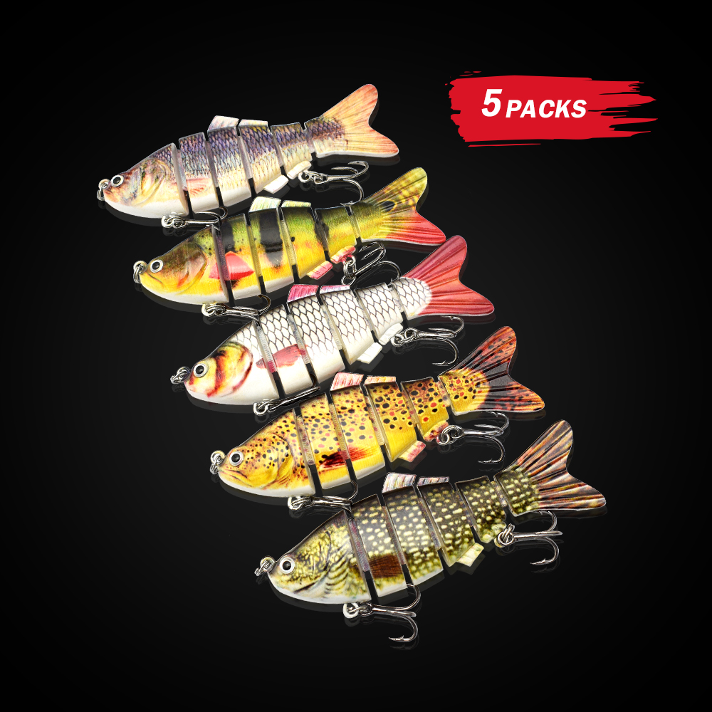 Multi Jointed Fishing Lures Detail