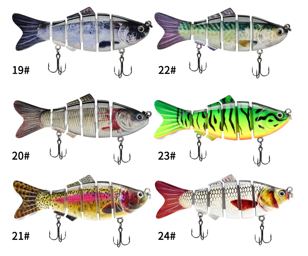 Multi Jointed Fishing Lures Detail