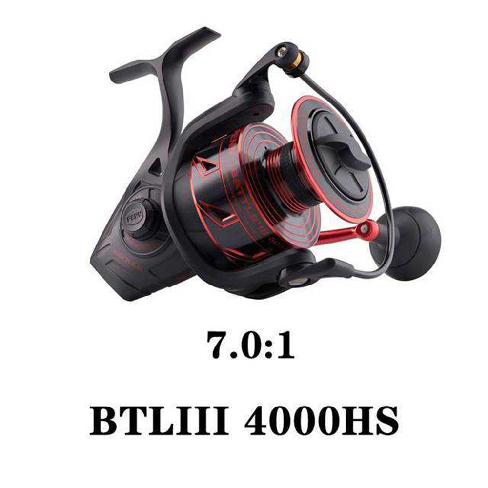 PENN Battle III BTL Full Metal Body 4000 6000 Saltwater Big Game Spinning  Fishing Reel - Zennison Outdoor