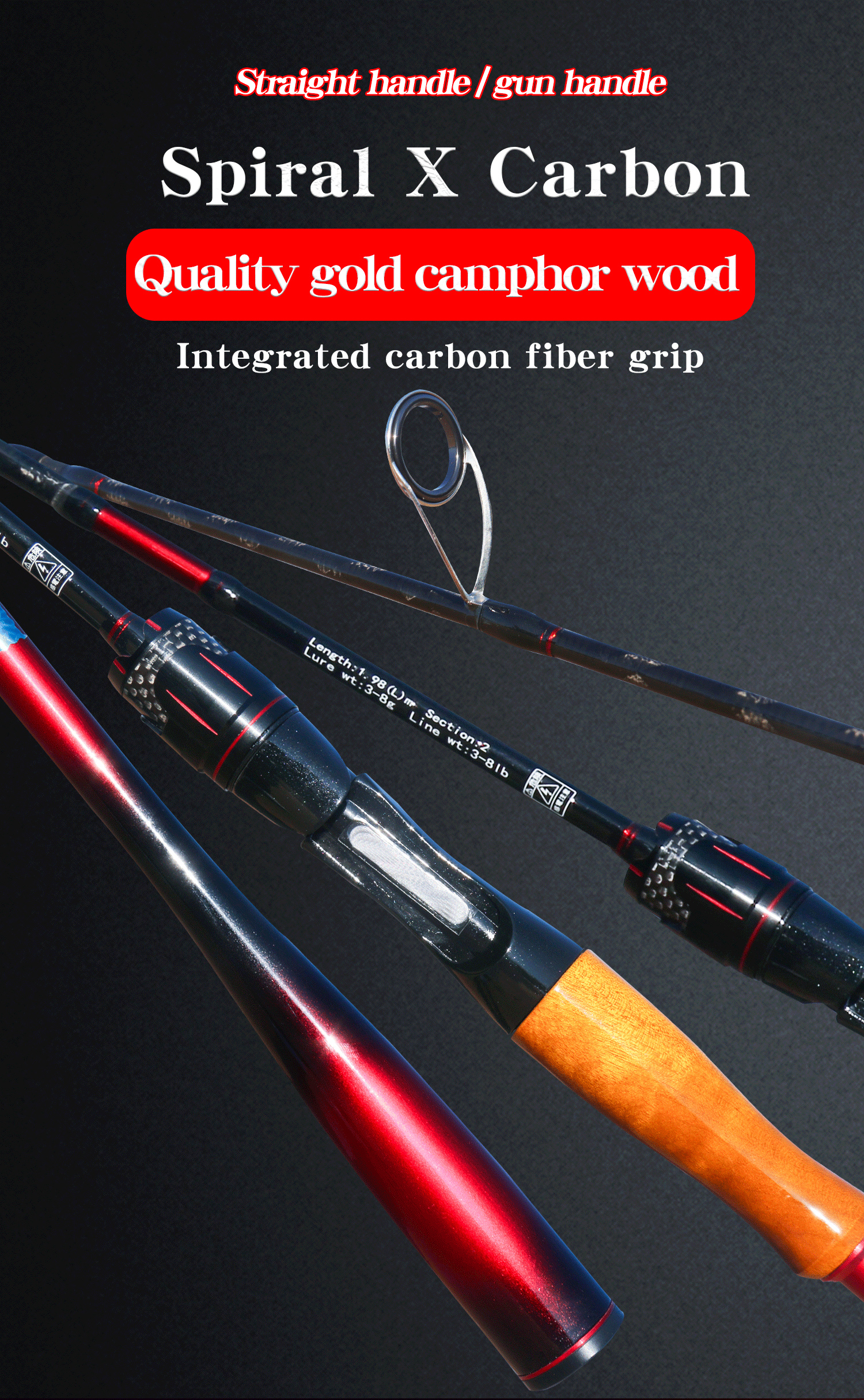 Spinning Rod Casting Slow Pitch Jigging Rod