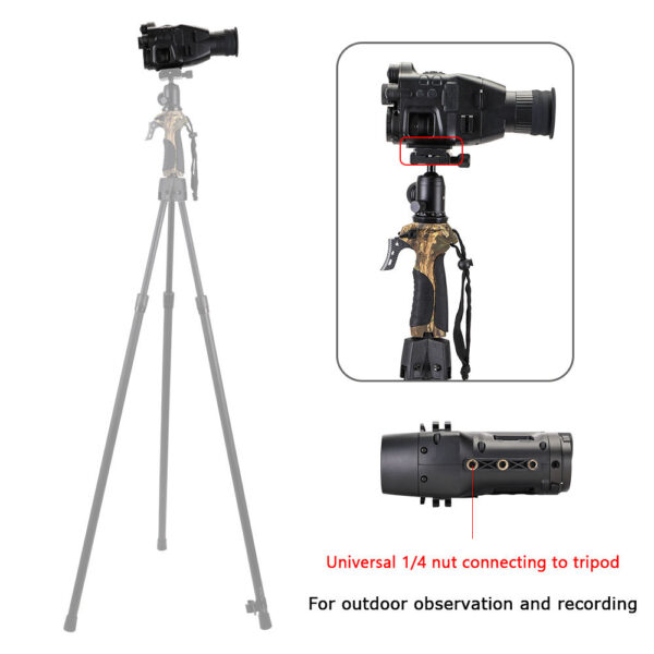 night vision monocular digital scope dual