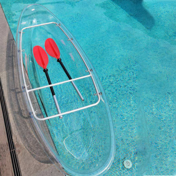 Hot Selling Clear Bottom See Through Boat PC Transparent Canoe Kayak
