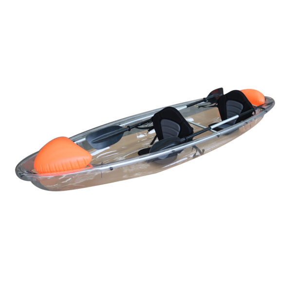 Transparent Kayak Clear Fishing Canoe 2 Person