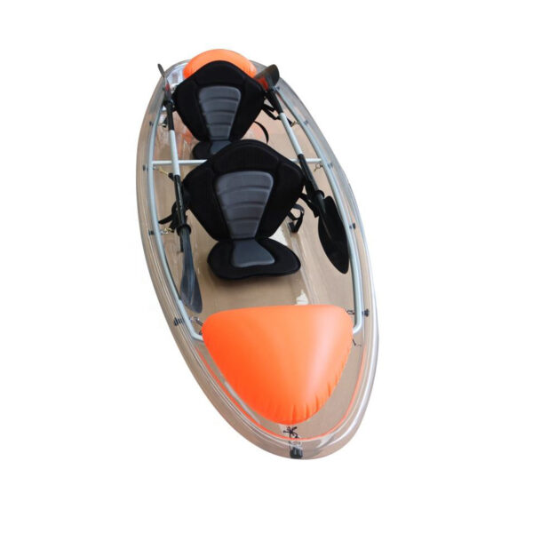 Transparent Kayak Clear Fishing Canoe 2 Person