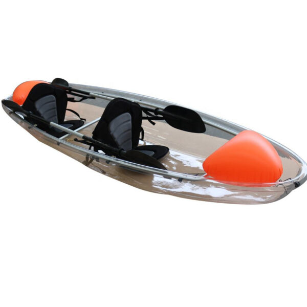 Transparent Kayak Clear Fishing Canoe 2 Person