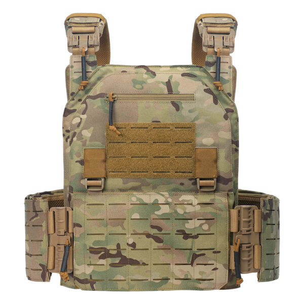 Laser Cut Chalecos Tactico Oxford MOLLE System Training Tactical Vest